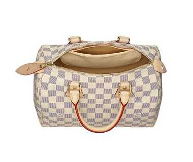 7A Replica Louis Vuitton Damier Azur Canvas Speedy 25 N41534 - Click Image to Close